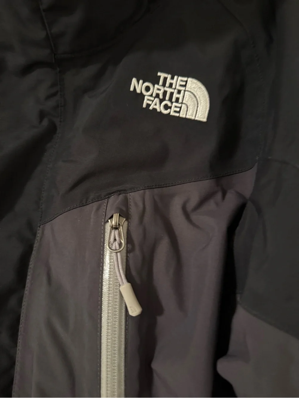 The North Face Men's Black & Gray 3-in-1 Waterproof Jacket